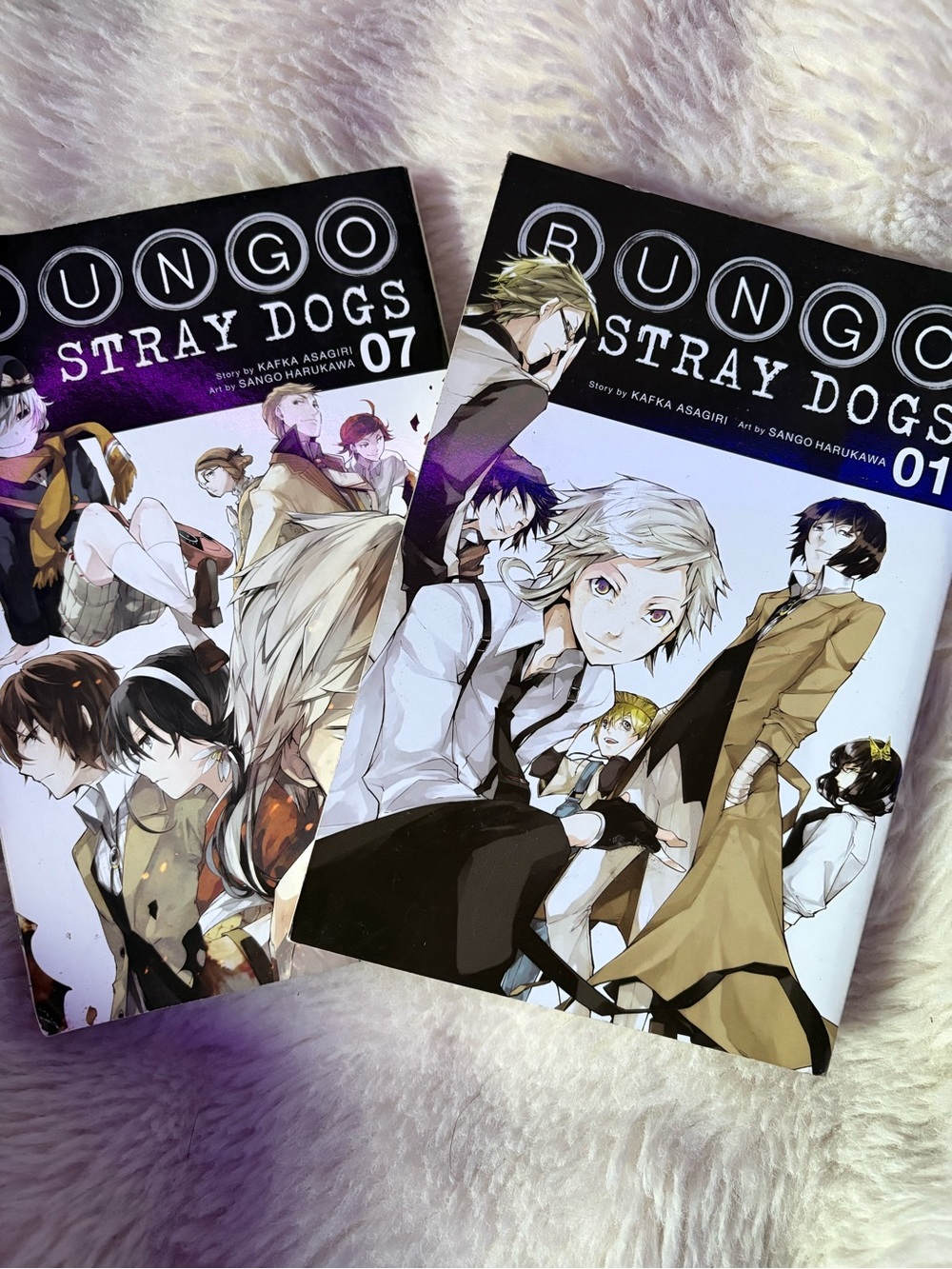 Bungo Stray Dogs Manga - Volumes 1 & 7